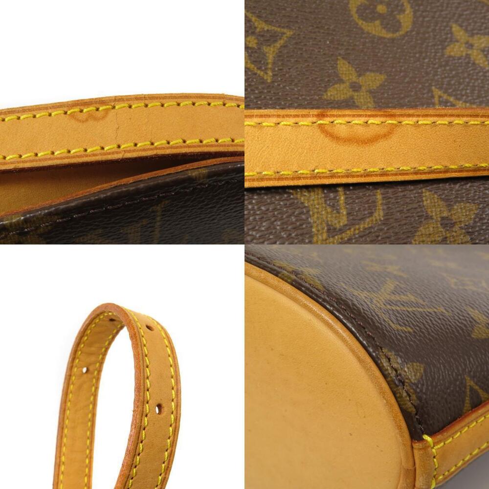 Louis Vuitton Canvas Druot Monogram Shoulder Bag Brown - Picture 9 of 11